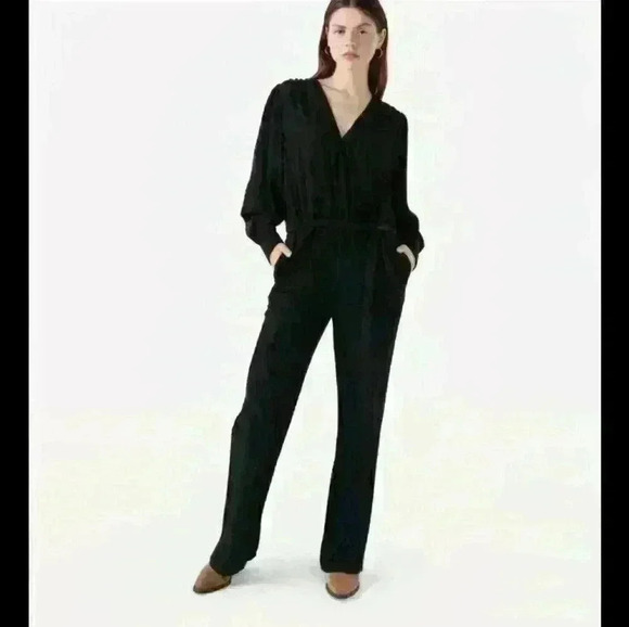 H&M NWNT sexy party/cocktail wedding  office bodysuit with pockets S6 - Picture 1 of 7